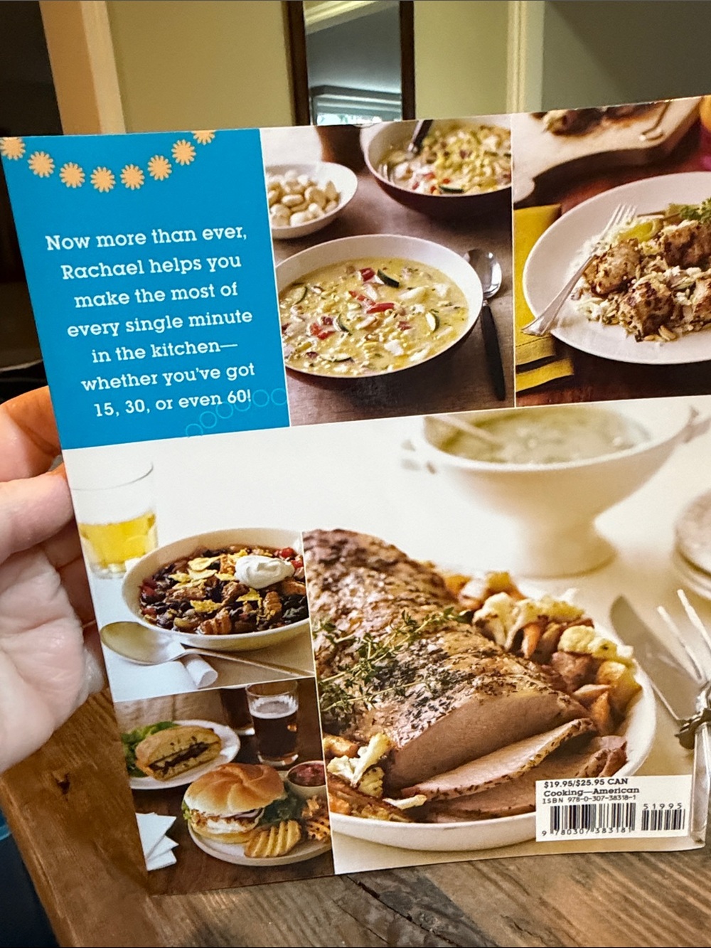 Rachel Ray Food Network Just in time! 15,30,60 min meals softcover cookbook - Picture 2 of 6